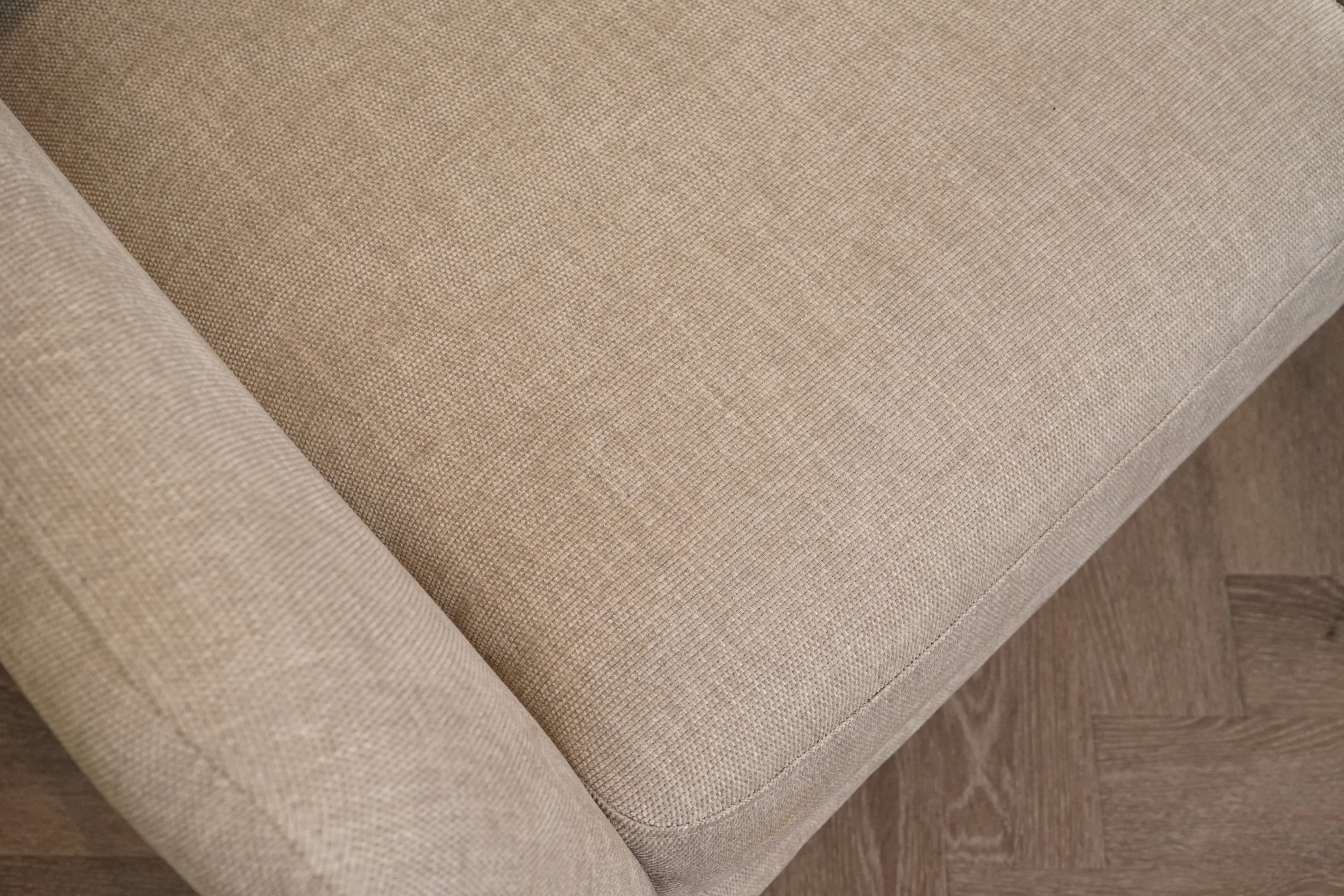 Arlo Large 3 Seater Sofa, Chunky Chenille Natural - Image 7