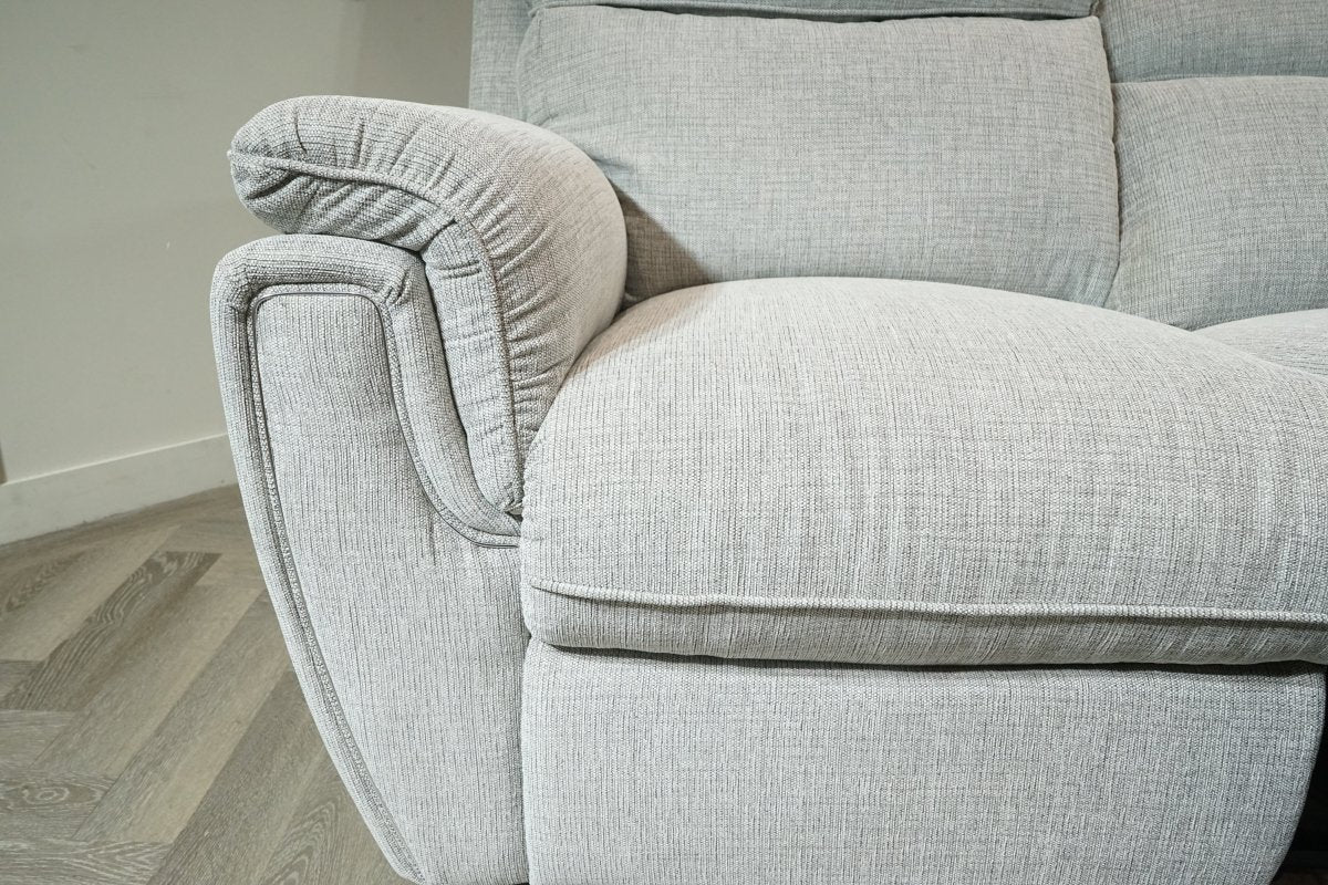 Ashbury 3 & 2 Seater Power Reclining Sofa Set, Silver Weave - Image 10
