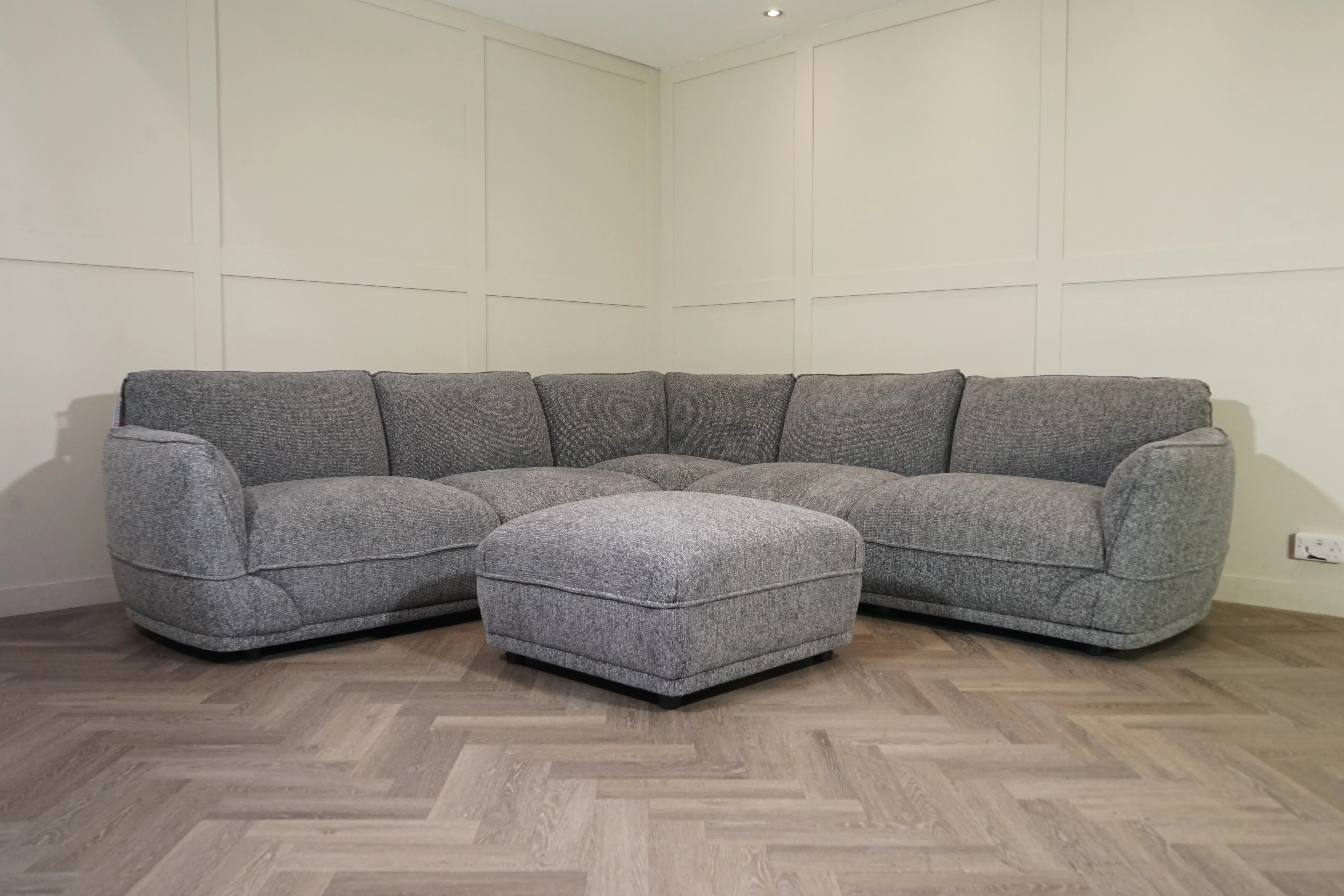 Belize Large Modular Corner Sofa, Cosy Coal - Image 5