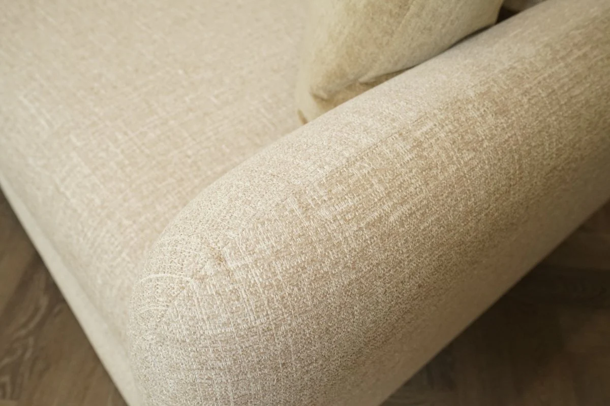 Boss Fabric 3 Seater Scatter Back Sofa & Armchair, Combination Mix Latte - Image 5