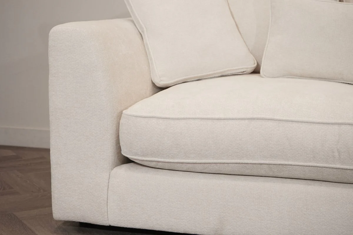 Bossanova Large RHF Corner Sofa, Paddington Chalk - Image 7