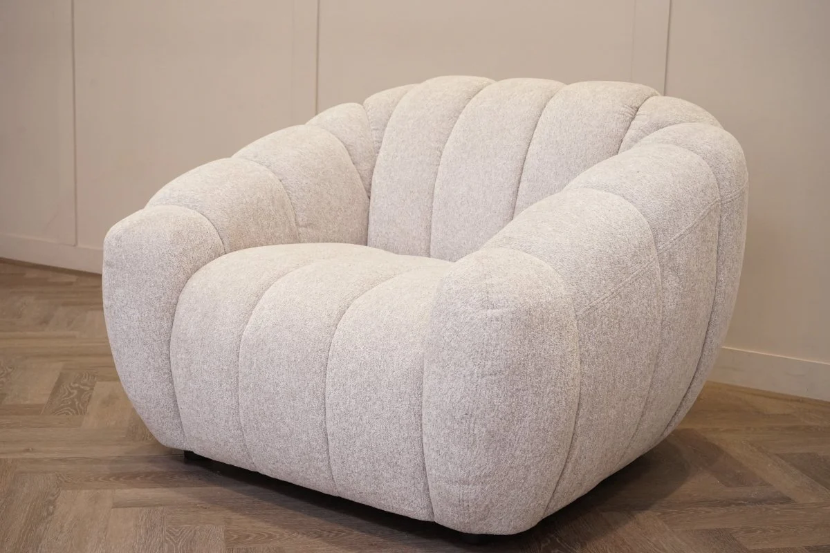 Bubble Large 3 Seater Sofa & Armchair, Cloudy Grey - Image 11