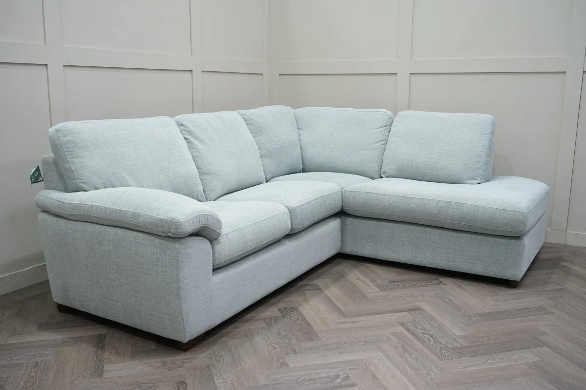 Camden RHF Corner End Chaise, Chunky Chenille Seagrass - Image 4