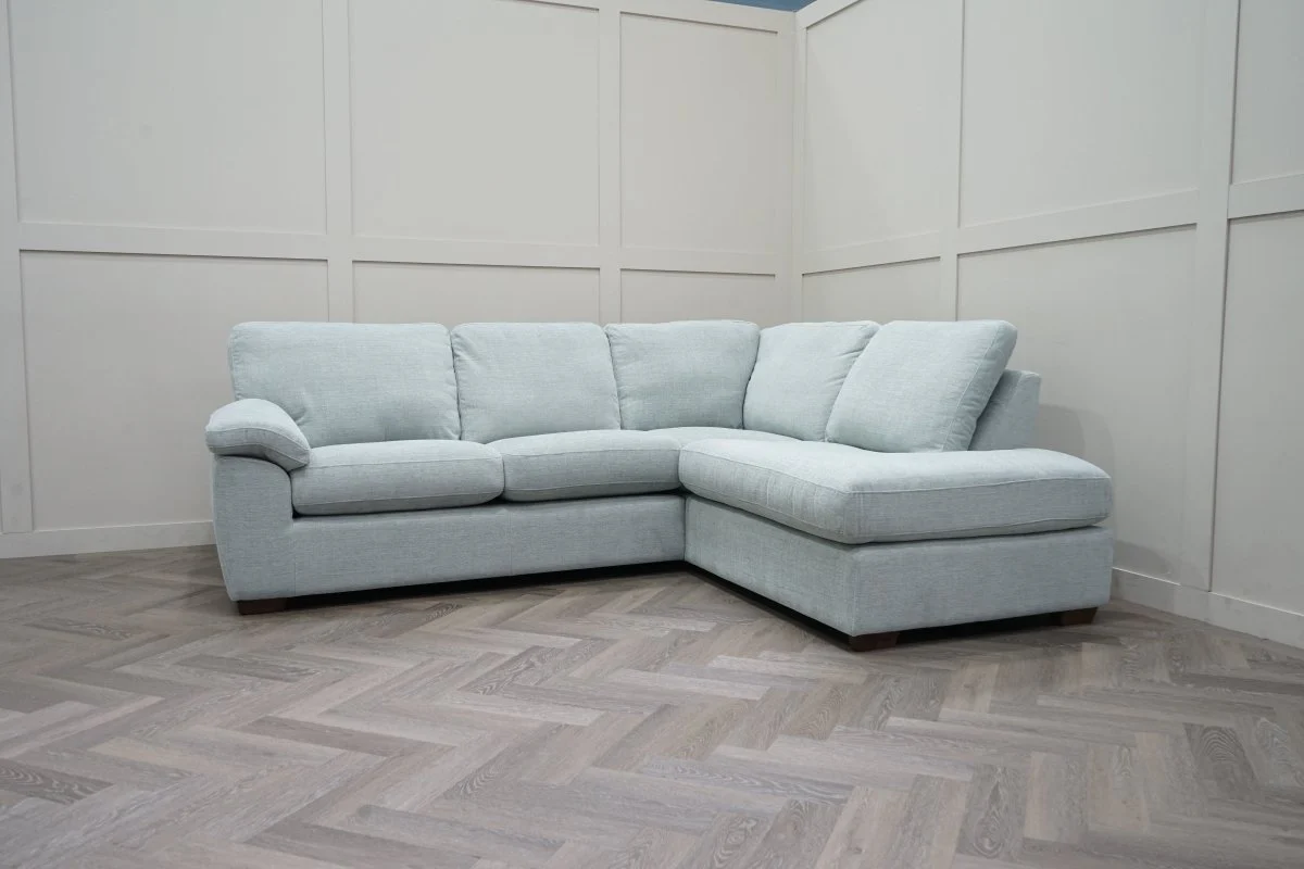 Camden RHF Corner End Chaise, Chunky Chenille Seagrass - Image 5