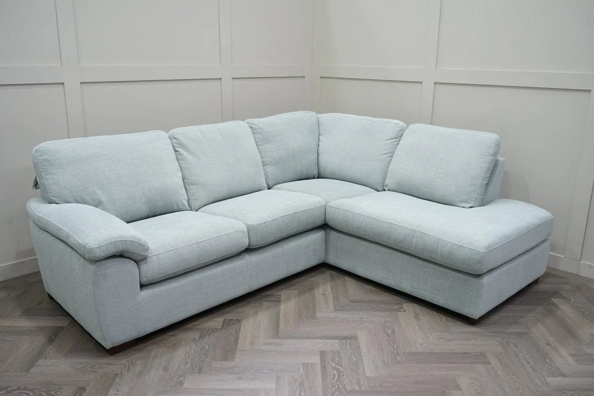 Camden RHF Corner End Chaise, Chunky Chenille Seagrass - Image 6
