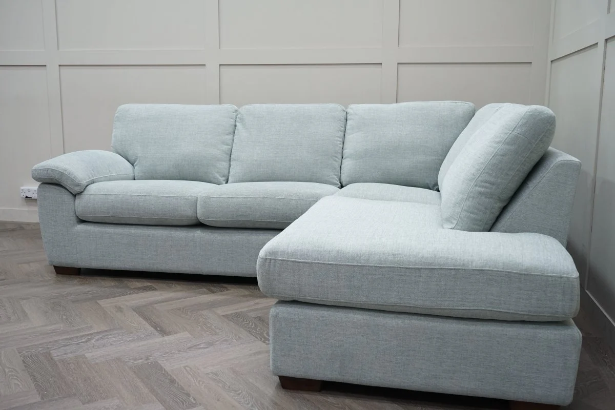 Camden RHF Corner End Chaise, Chunky Chenille Seagrass - Image 7