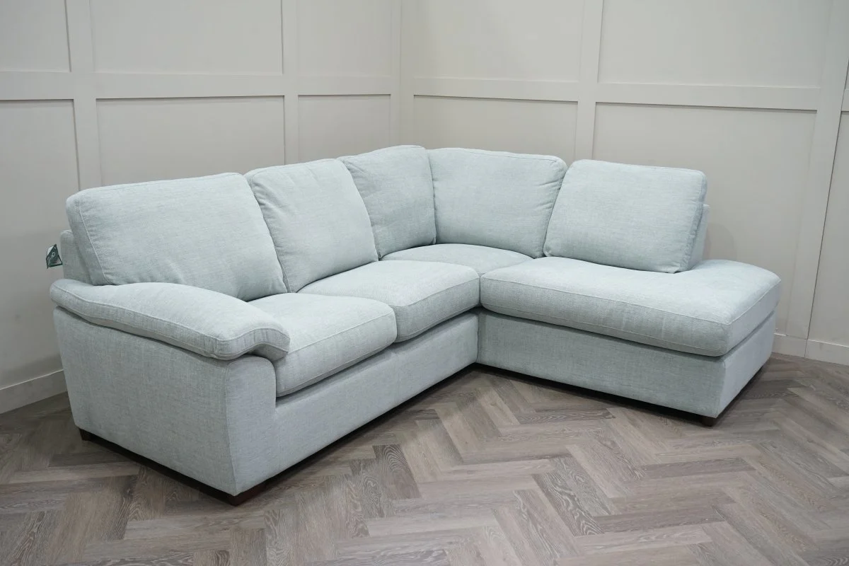 Camden RHF Corner End Chaise, Chunky Chenille Seagrass - Image 8