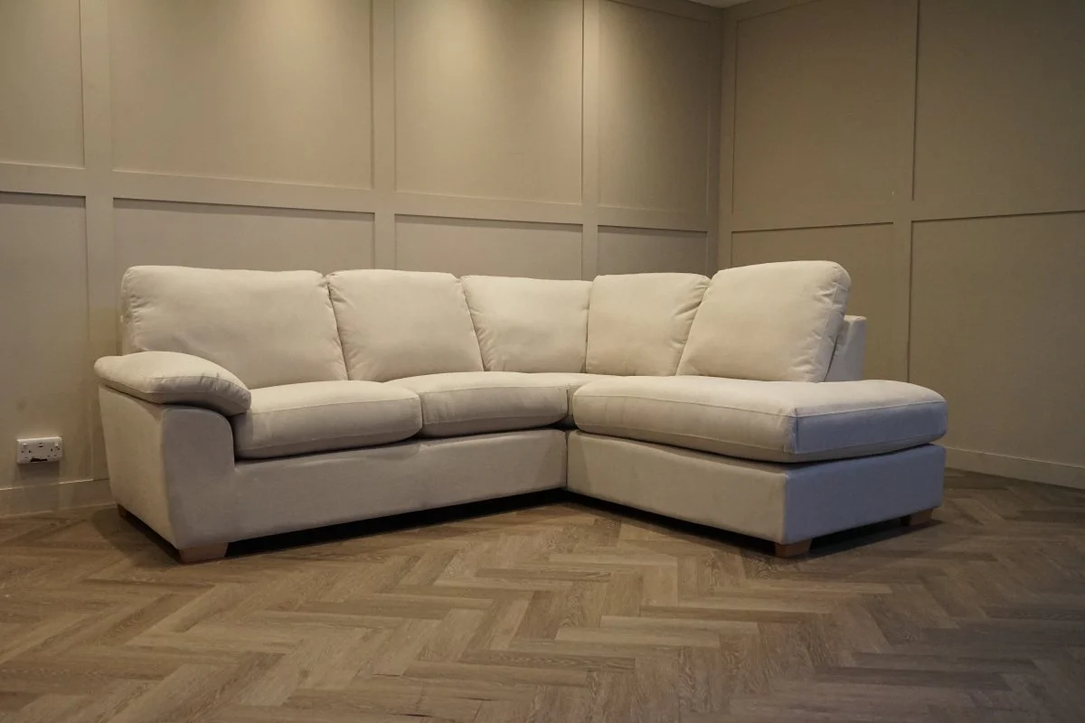 Camden RHF Corner End Chaise, Soft Weave Clay - Image 5