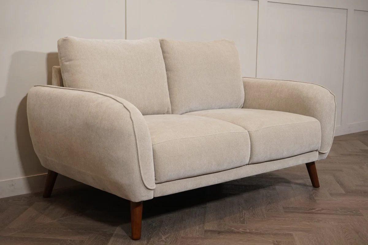 Carlo Fabric 2 Seater Sofa, Oslo Camel - Image 4