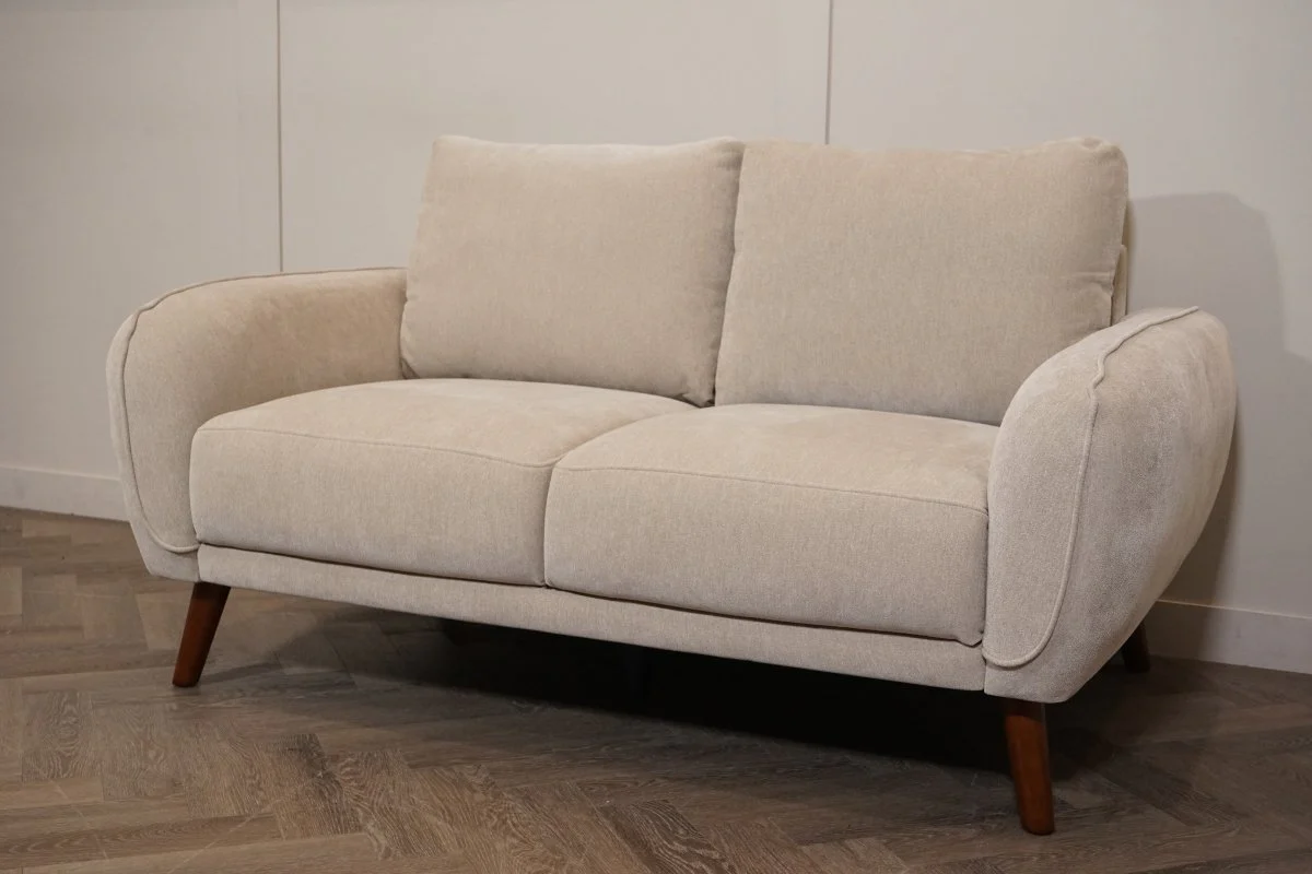 Carlo Fabric 2 Seater Sofa, Oslo Camel - Image 6