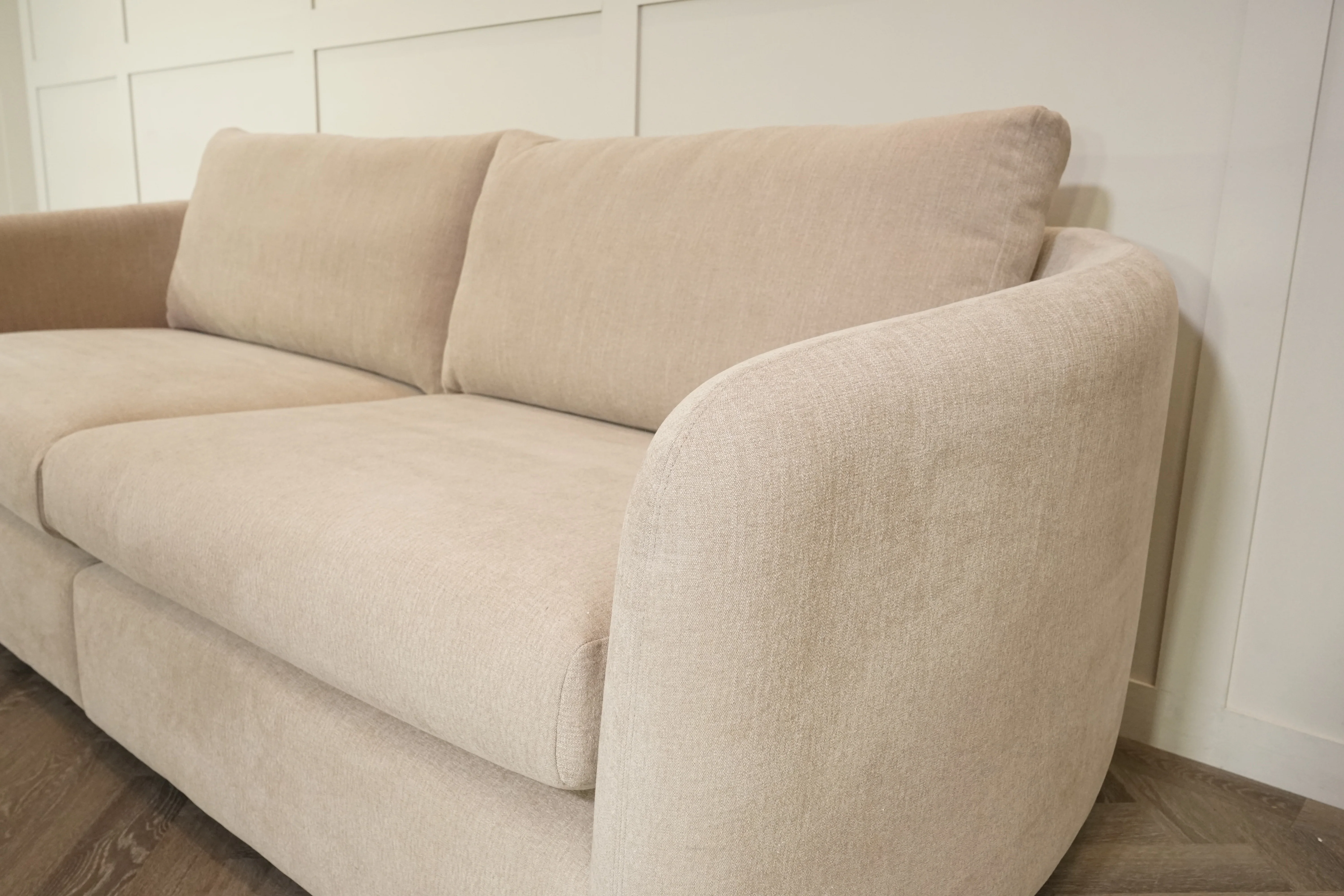 Carnaby Large 4 Seater Split Sofa, Latte - Image 4