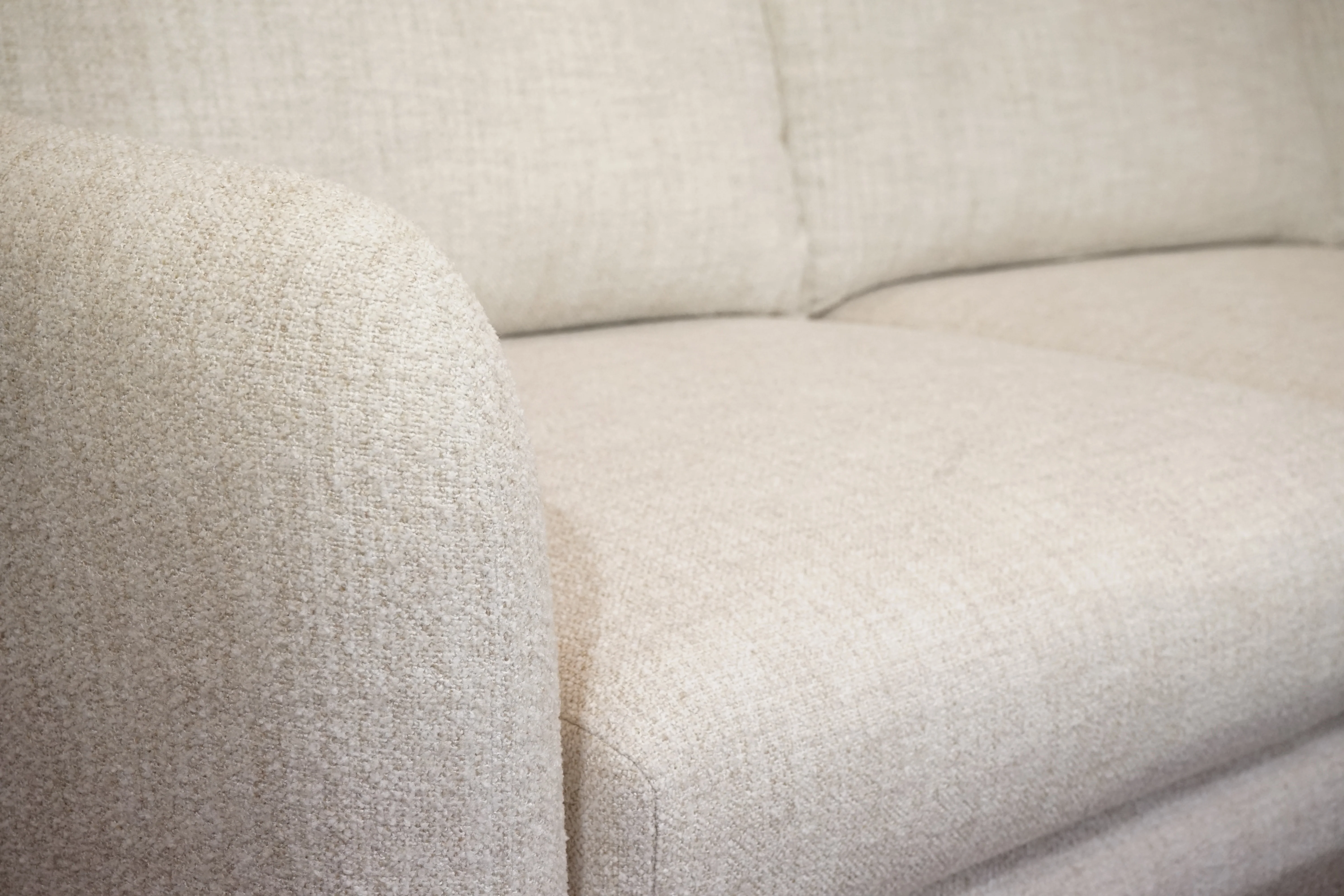 Carnaby RHF Corner Sofa & Footstool, Yukon Natural Mix - Image 5