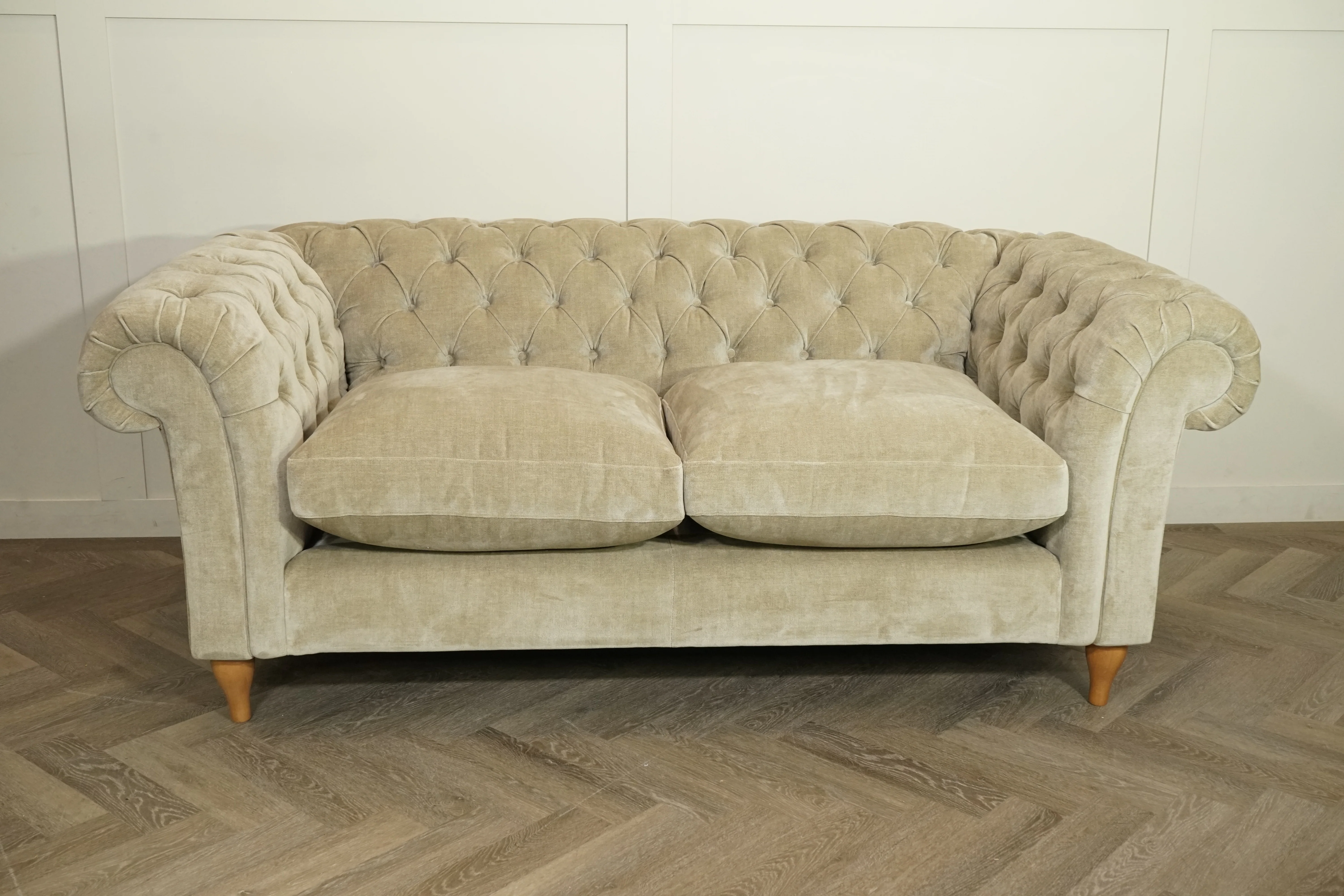 Cromwell Large 3 Seater Sofa, Soft Chenille Oatmeal - Image 7