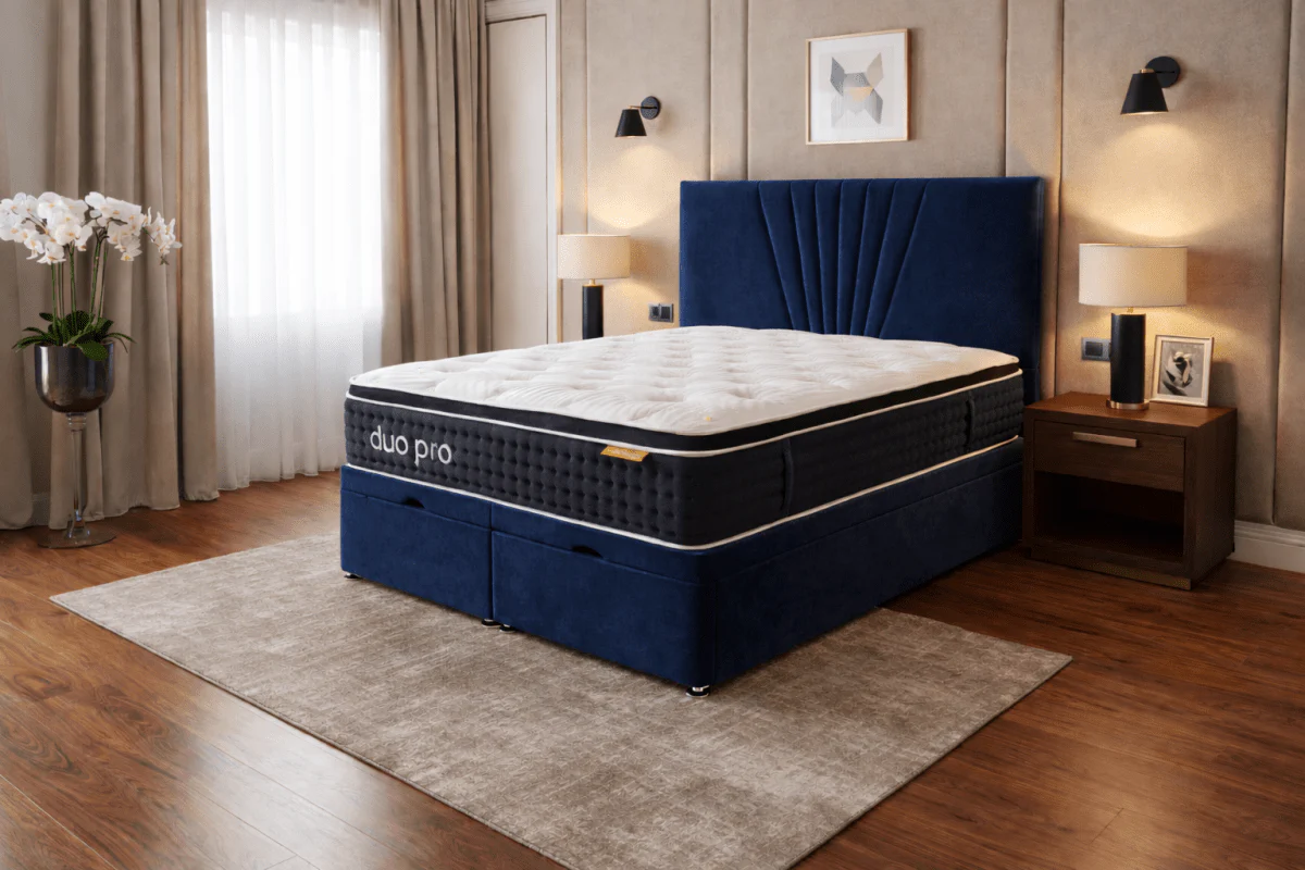 Devon End Lift Ottoman Bed & Duo Pro Mattress - Image 7
