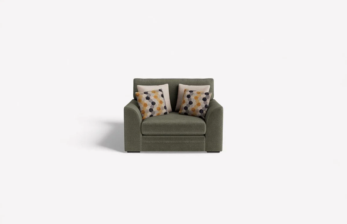Emilia Large Fabric Loveseat - Image 7