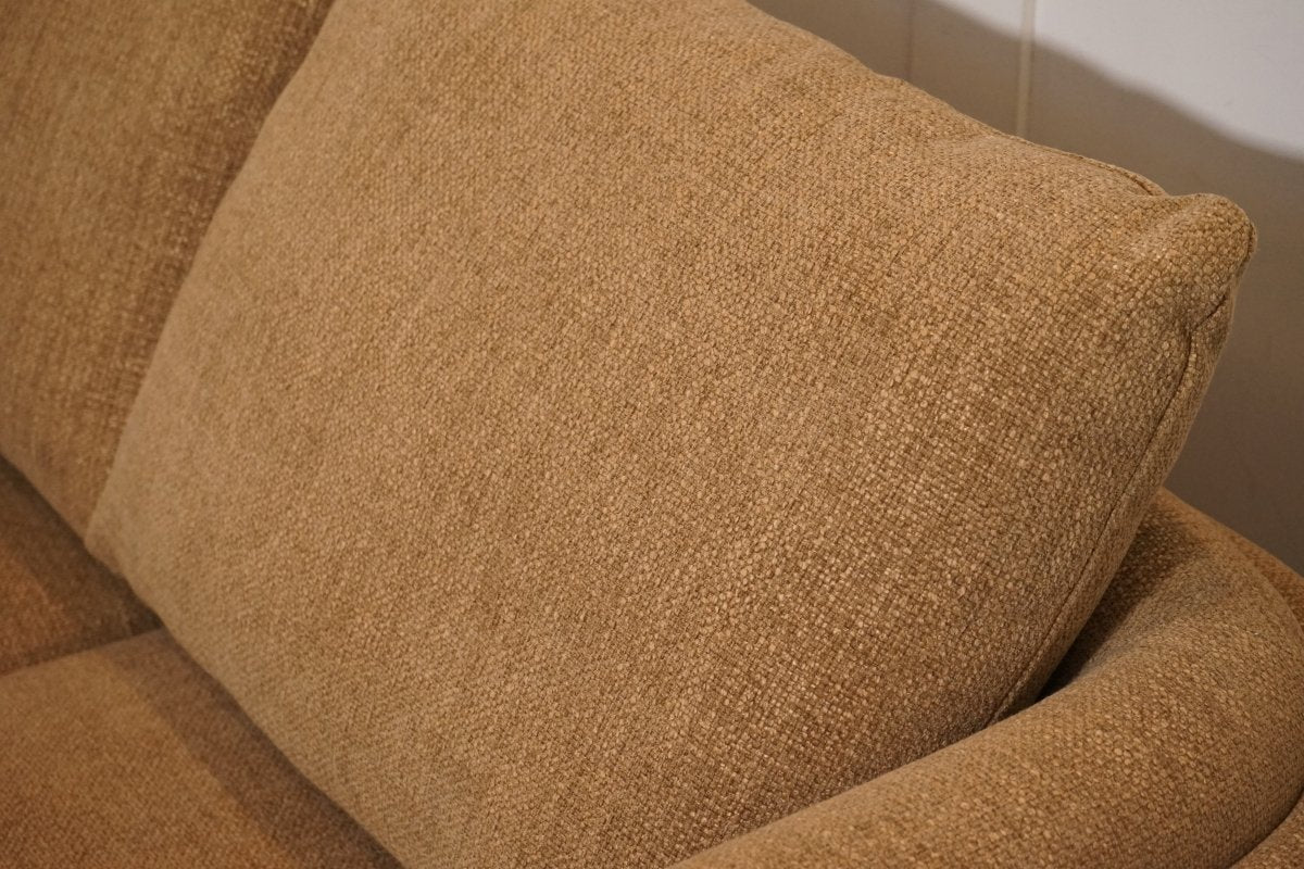 Harbour Corner Sofa, Basketweave Chenille Nutmeg - Image 7