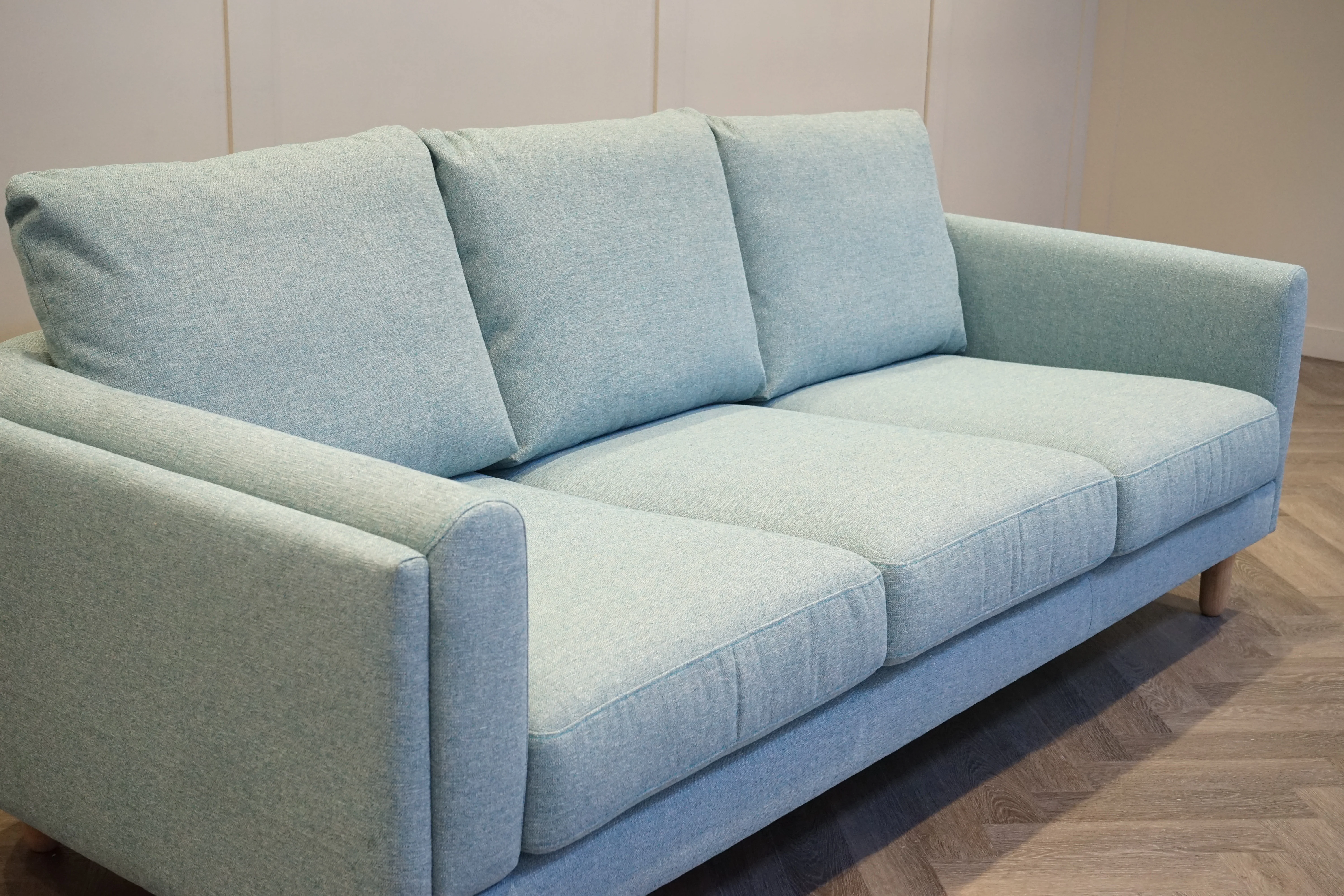 Harbour Grand 3 Seater Sofa, Aquaclean Matilda Teal - Image 7