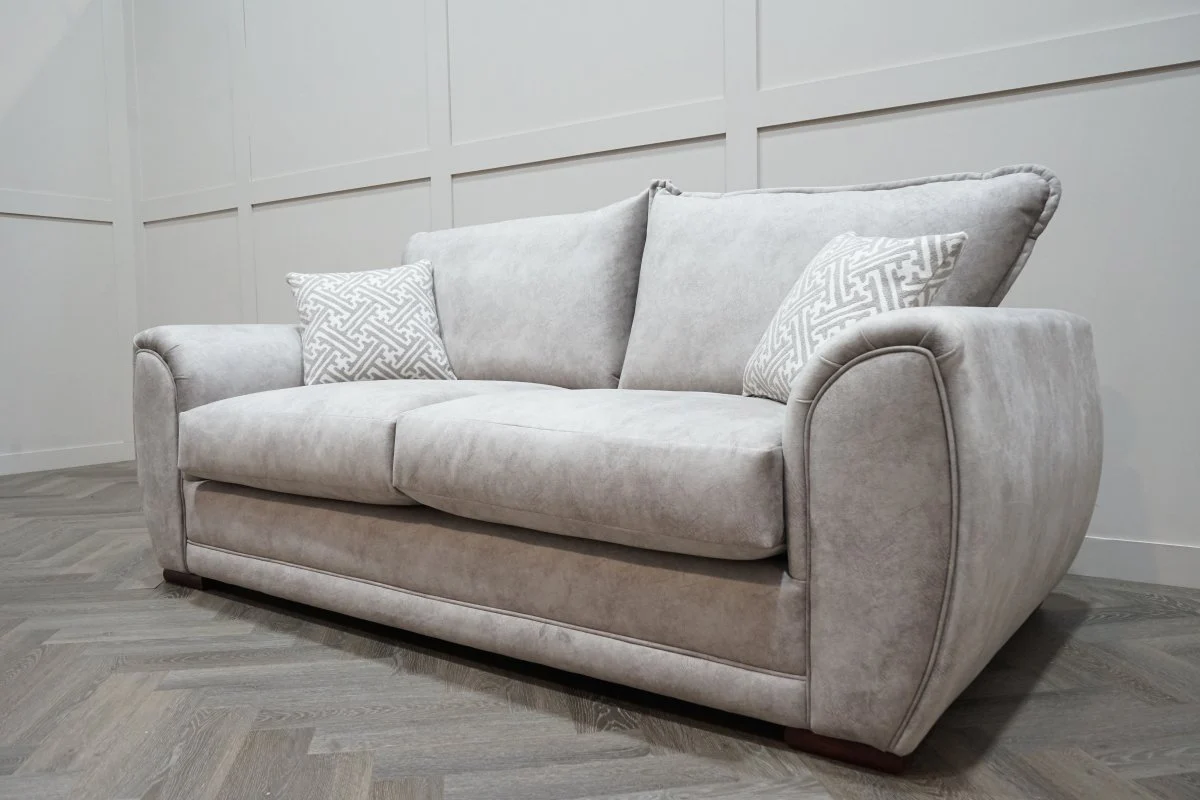 Hourglass 3 + 2.5 Seater Sofa Set, Dapple Oatmeal - Image 8