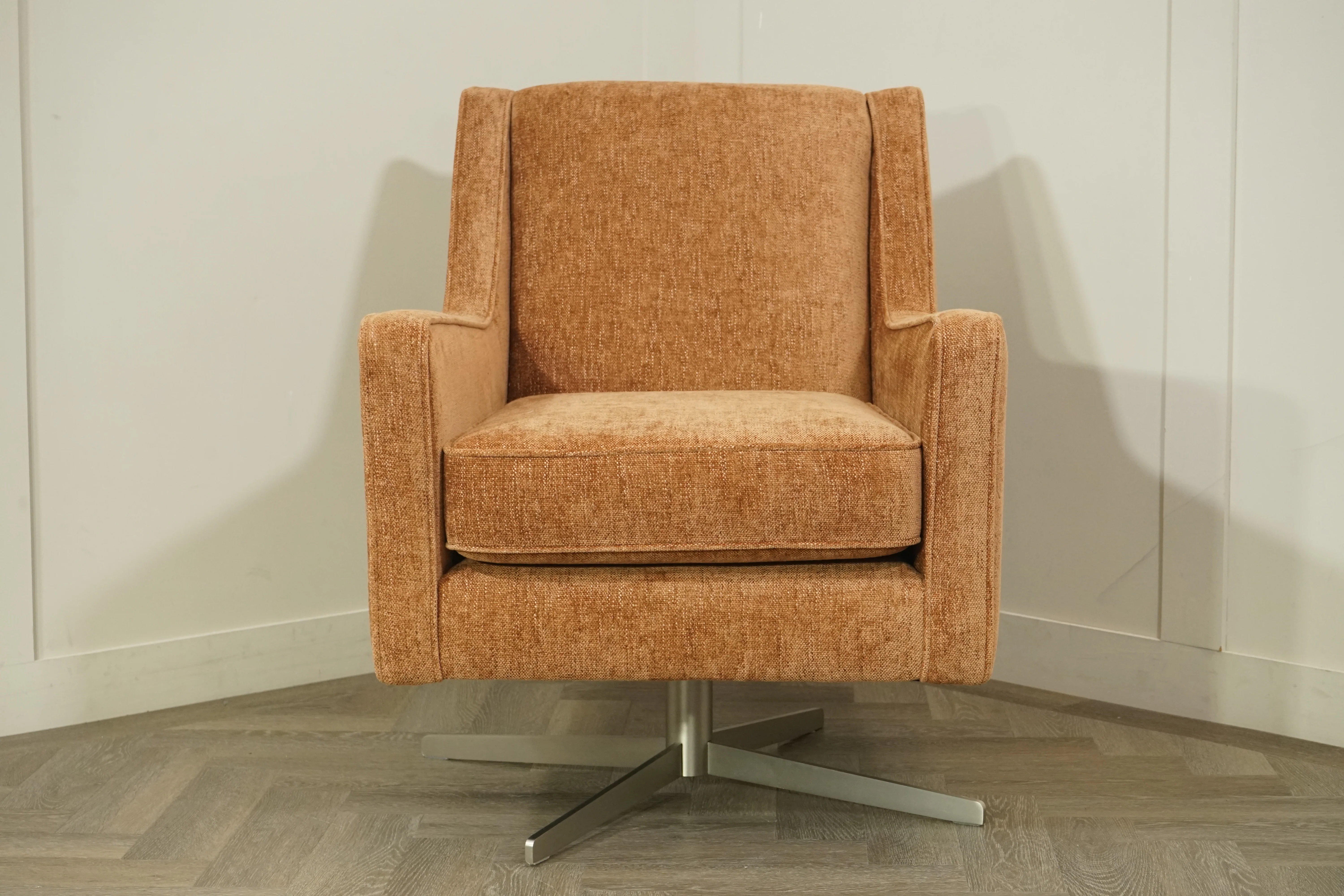 Lorenzo Swivel Accent Chair, Arlan Rust - Image 6