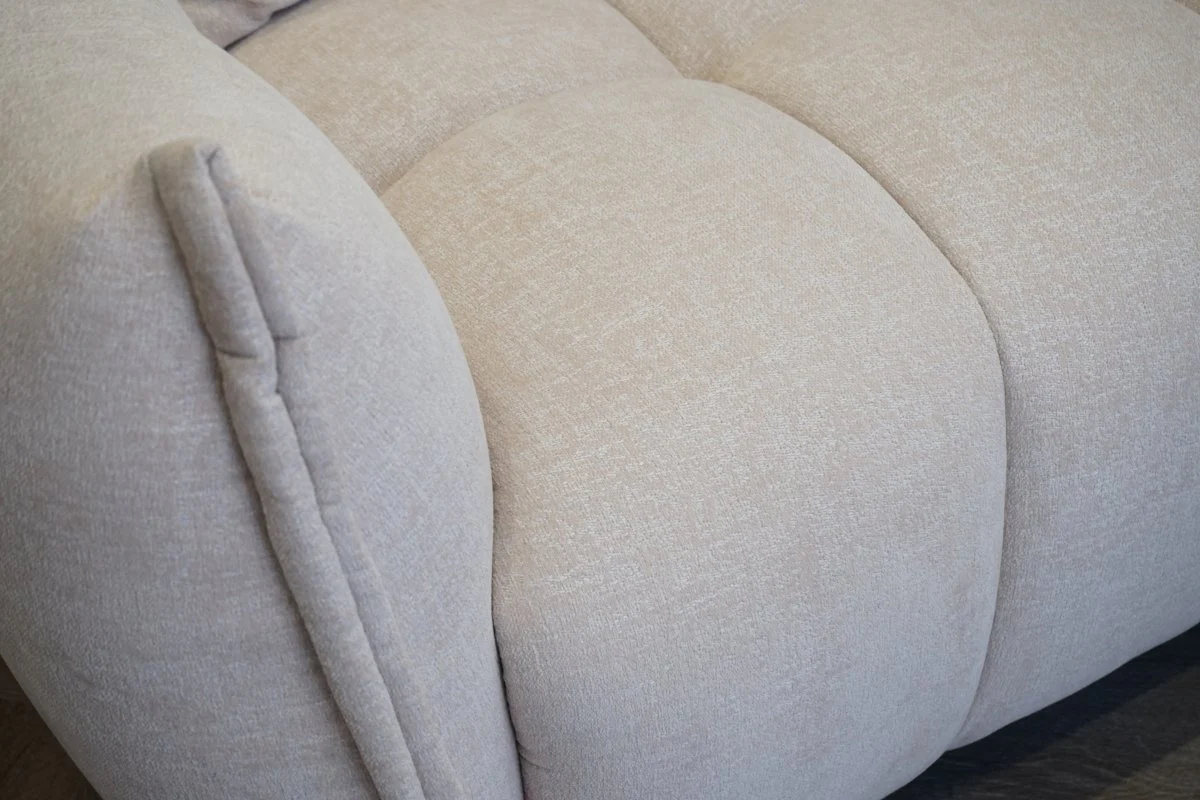 Lunar Large 3 Seater Sofa, Sandstone Chenille - Image 4