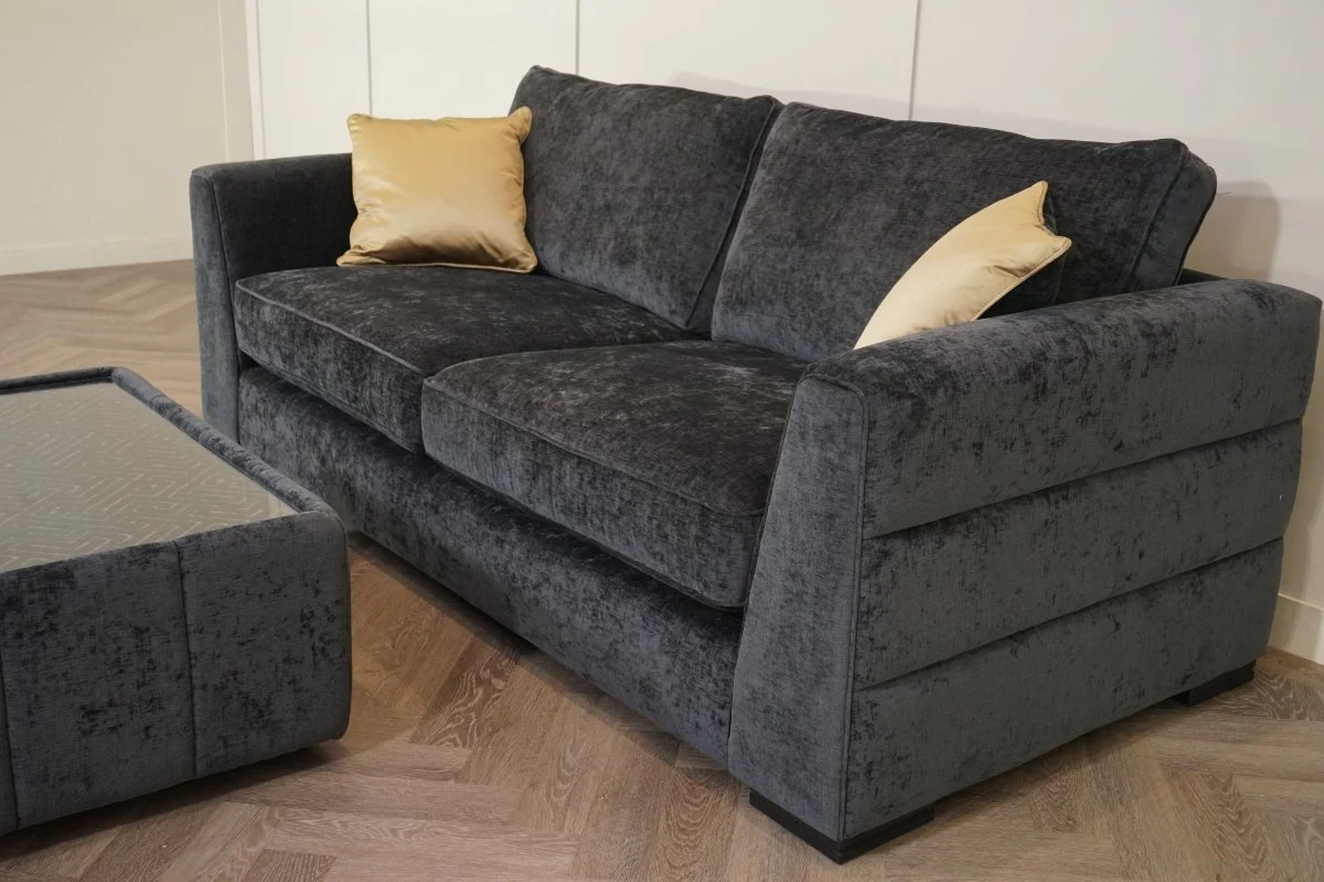 Magnifico 3 Seater Sofa, Mirage Black - Image 15