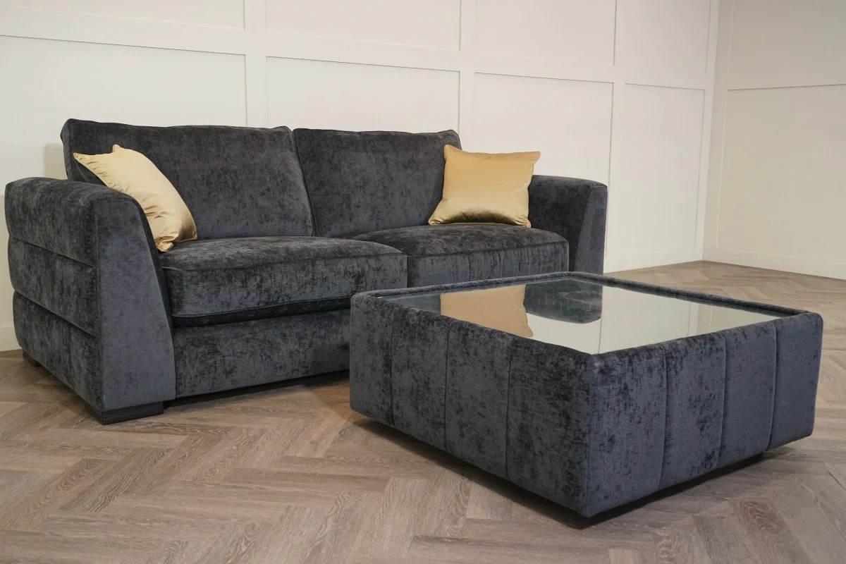 Magnifico 3 Seater Sofa, Mirage Black - Image 7
