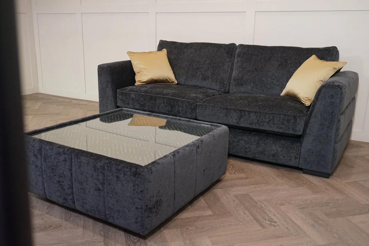 Magnifico 3 Seater Sofa, Mirage Black - Image 9