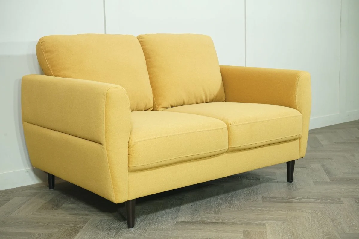 Megan 2 Seater Fabric Sofa, Sunflower - Image 5