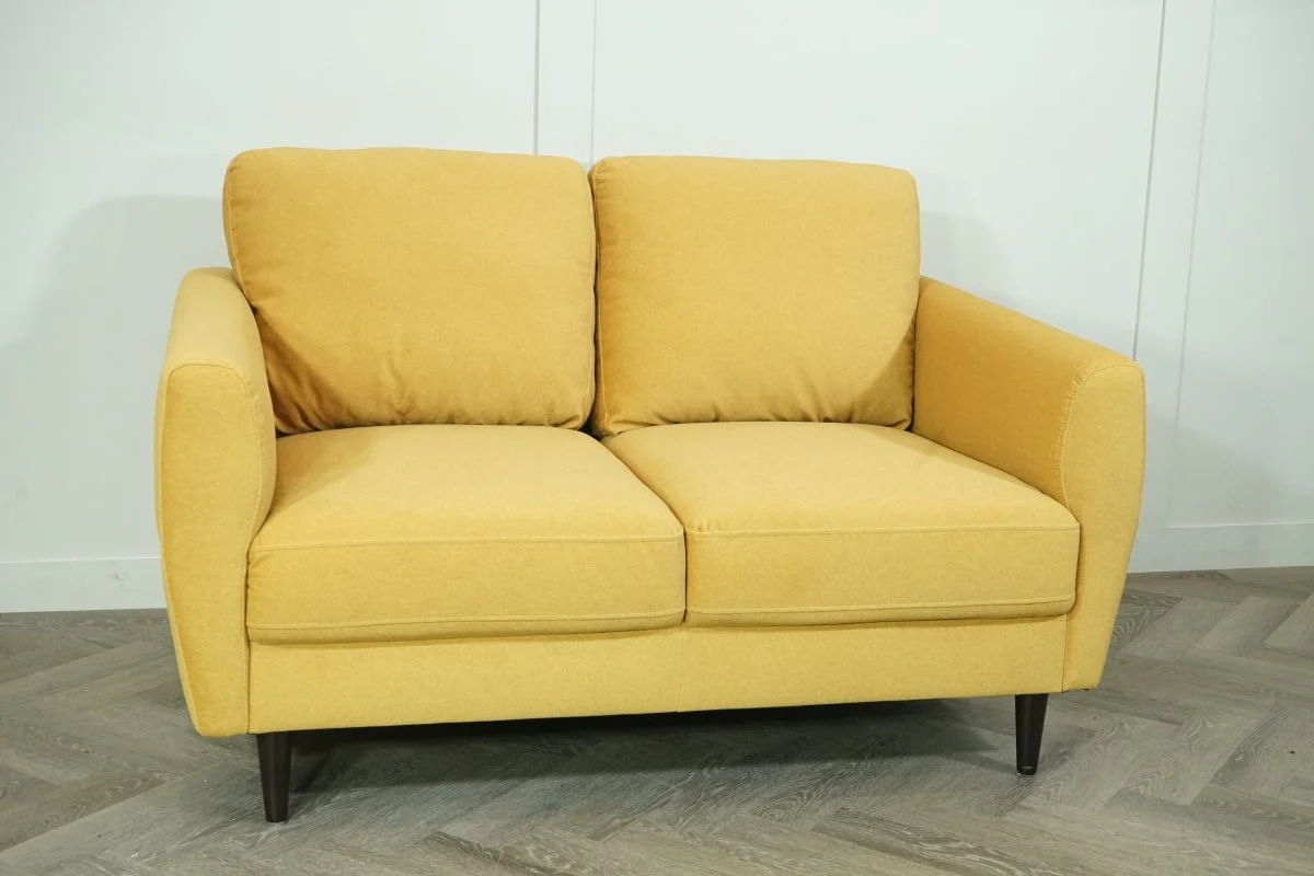 Megan 2 Seater Fabric Sofa, Sunflower - Image 7