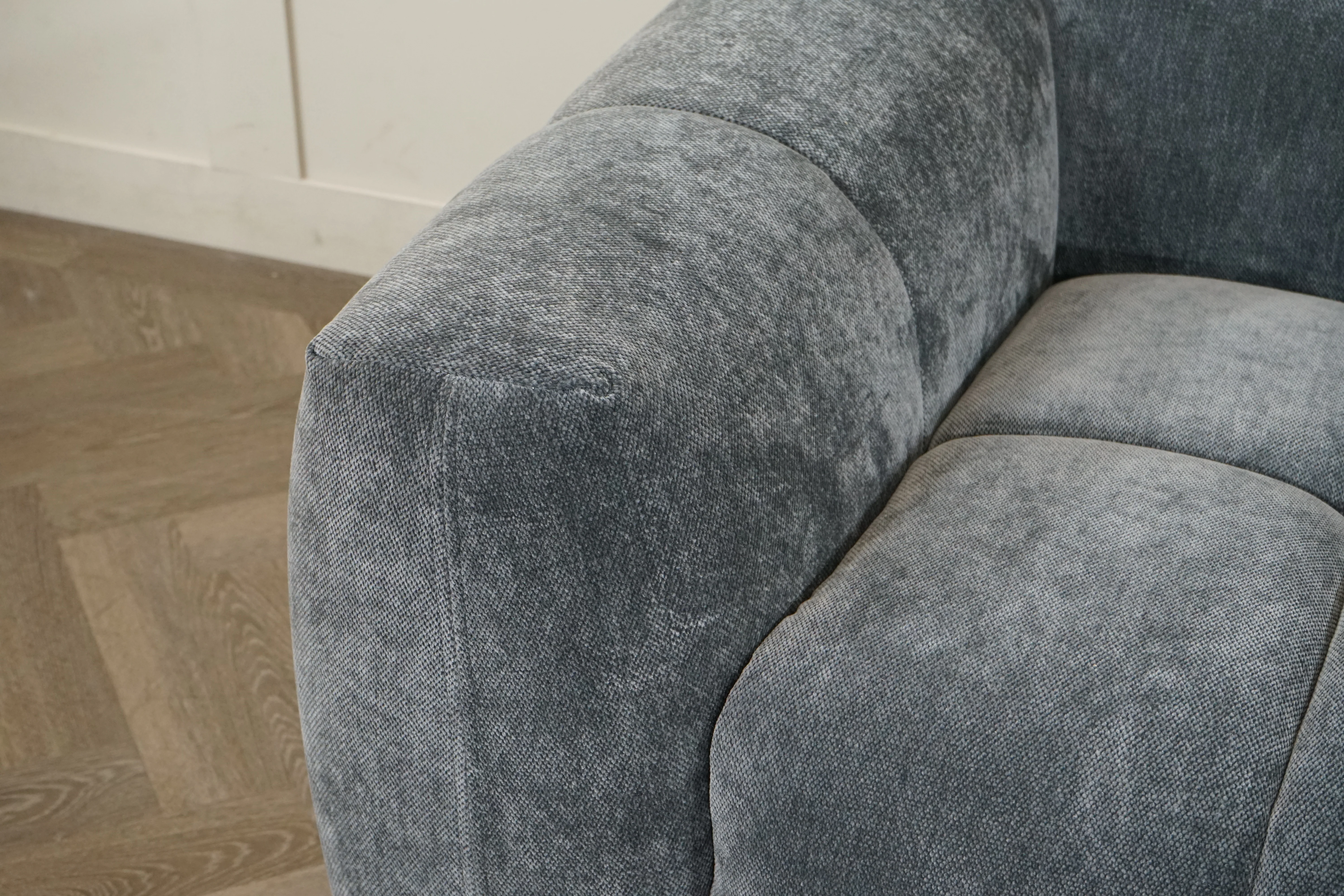 Monroe Fabric Armchair, Shadow Grey - Image 5