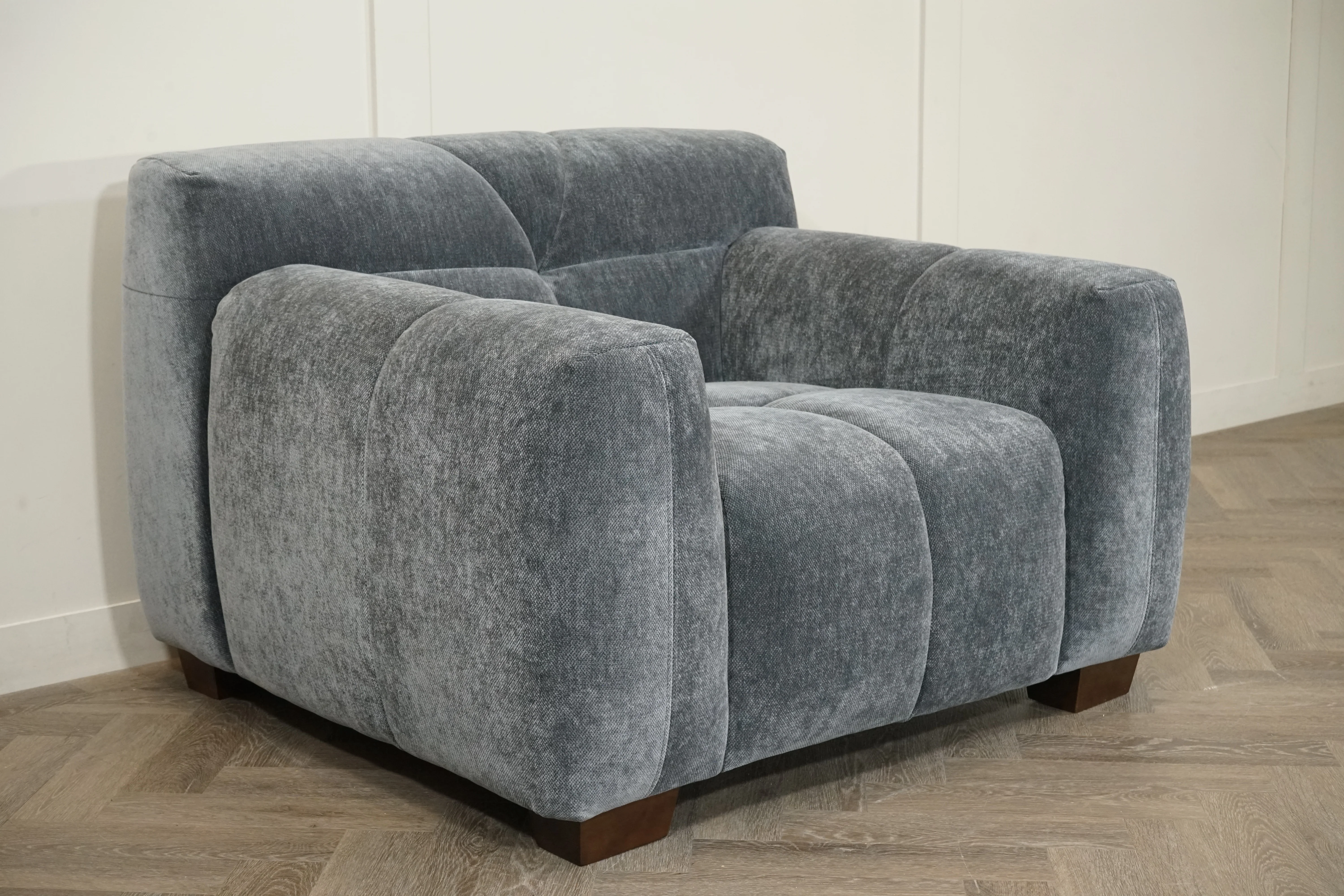Monroe Fabric Armchair, Shadow Grey - Image 6