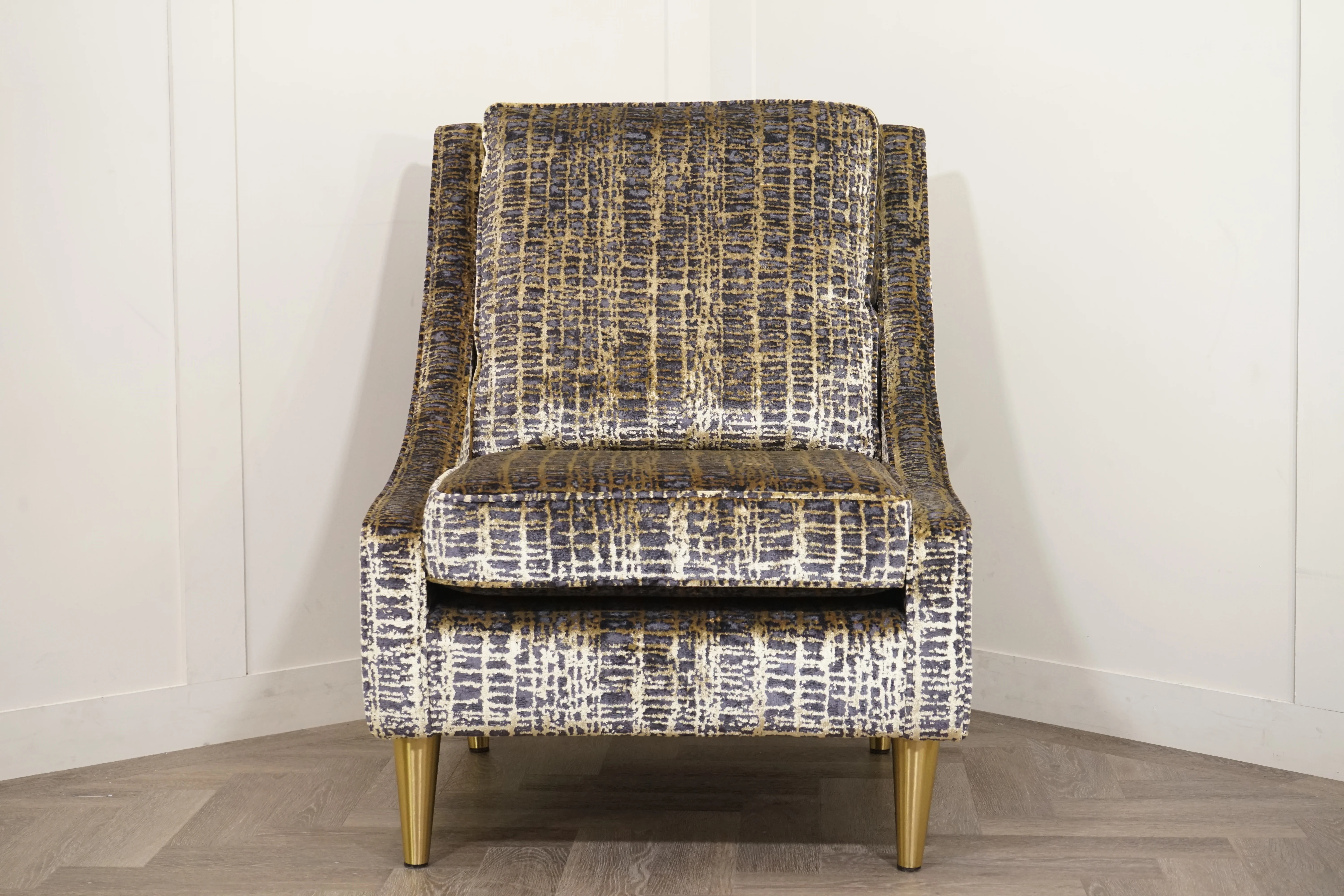 Olivia Accent Armchair, Exotic Gold - Image 4