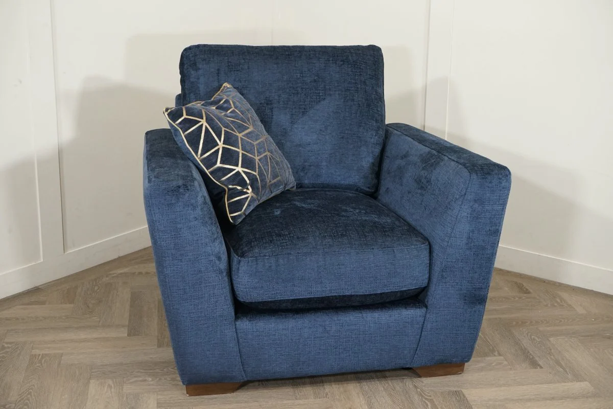 Radleigh Chair, Lustro Indigo - Image 6