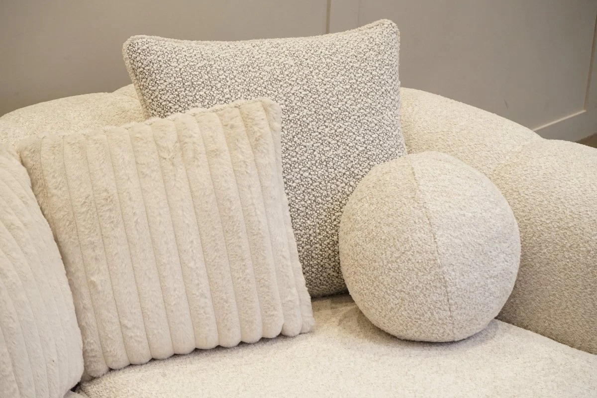 Regency Medium 2 Seater Sofa, Soft Bouclé Natural - Image 6