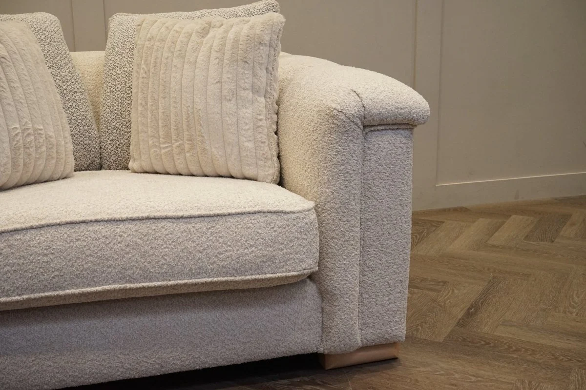 Regency Snuggle Chair, Soft Bouclé Natural - Image 6