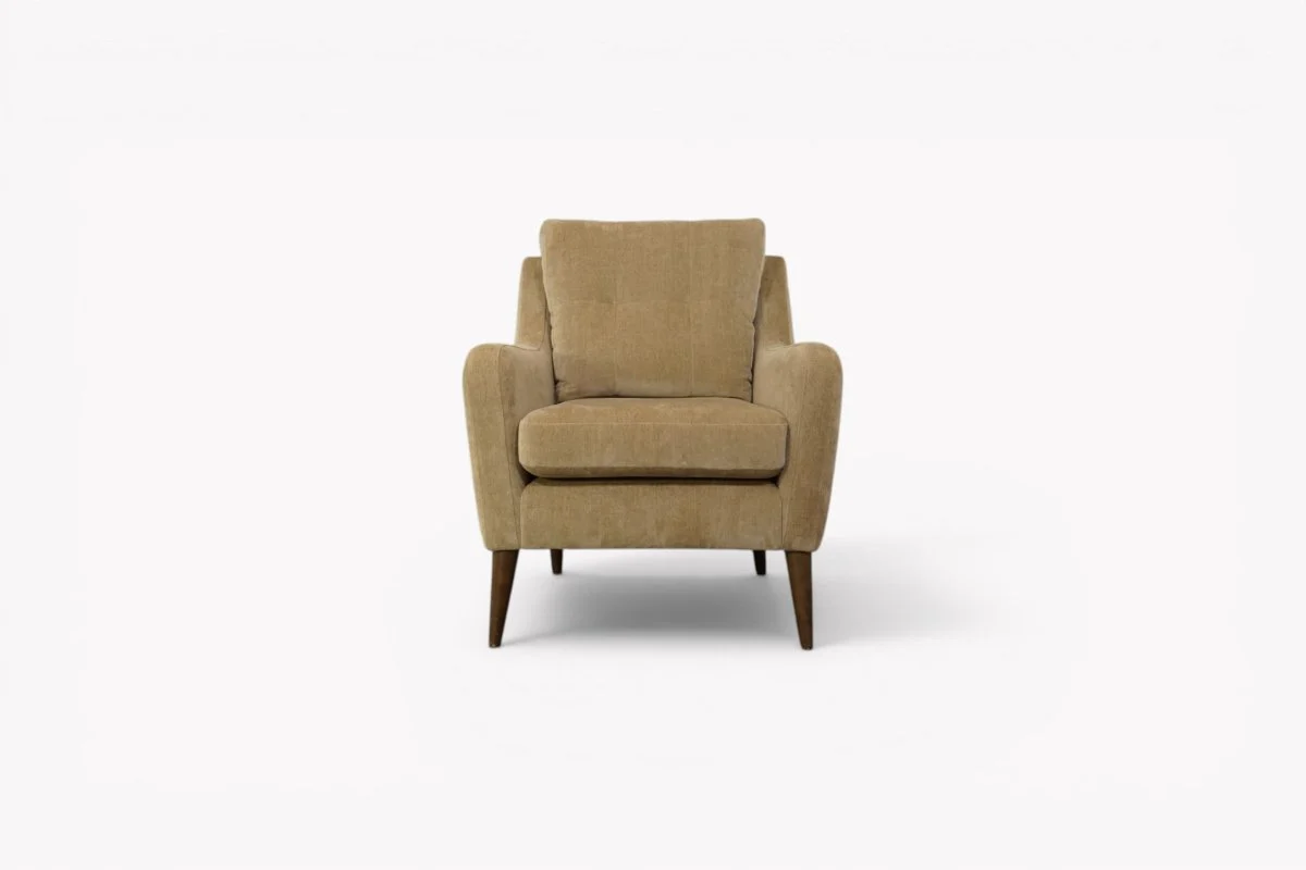 Rowen Accent Chair, Dusk Caramel