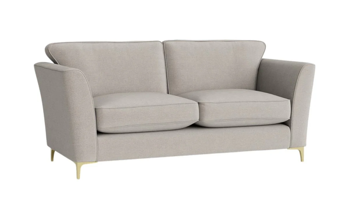 Sasha 3 Seater Classic Back Fabric Sofa - Image 17
