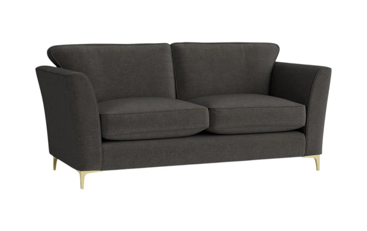 Sasha 3 Seater Classic Back Fabric Sofa - Image 9