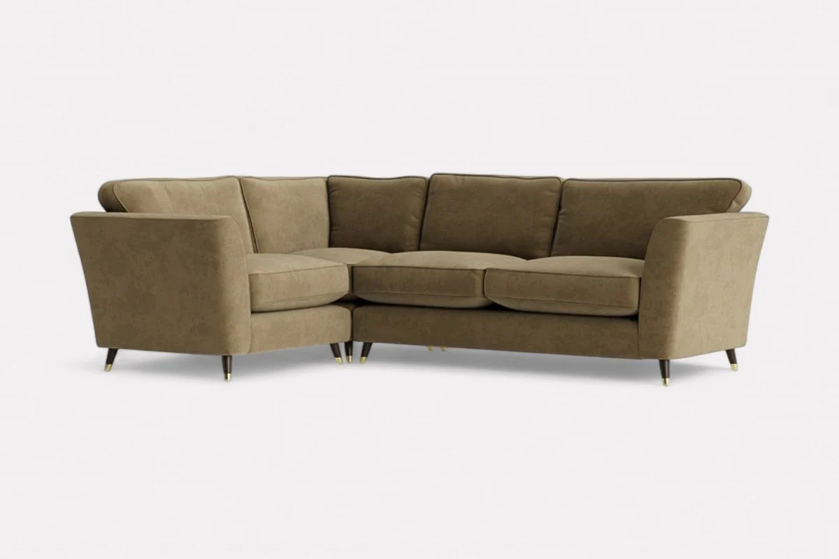 Sasha Left Hand Facing Fabric Corner Sofa - Image 3