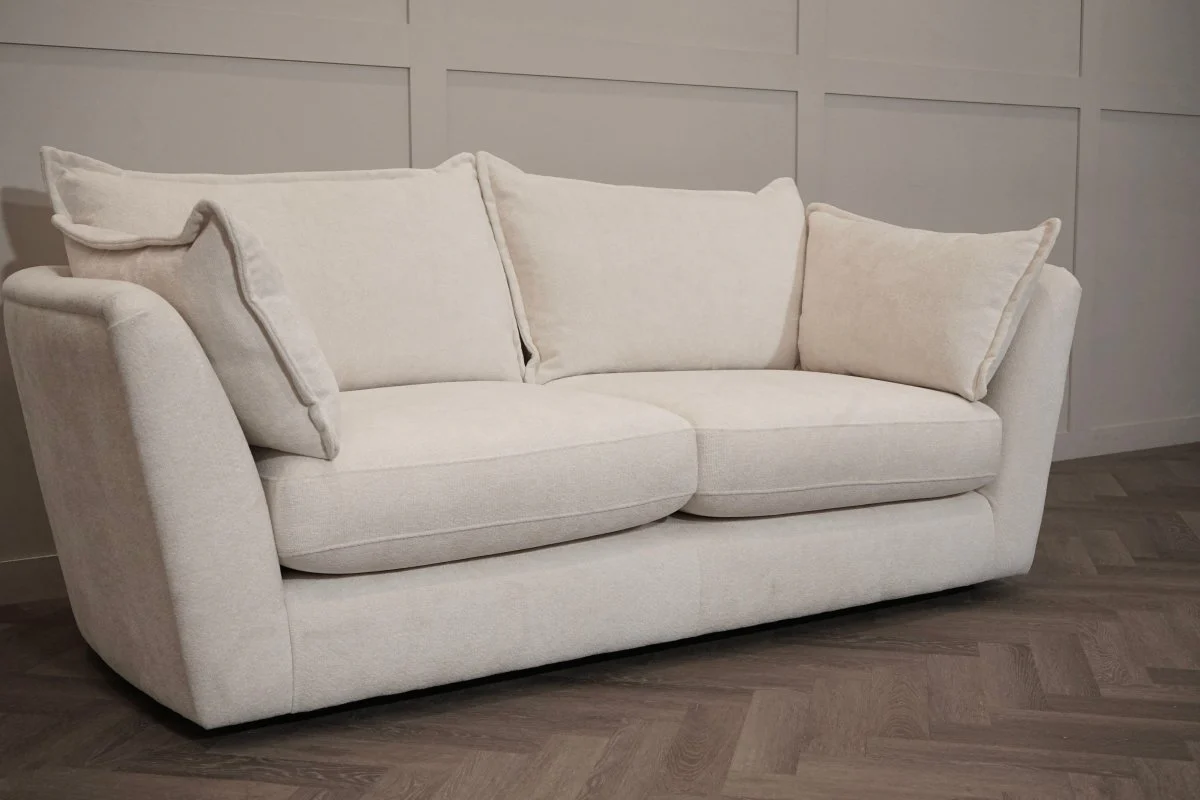 Sloane 3 Seater Sofa, Paddington Chalk - Image 6