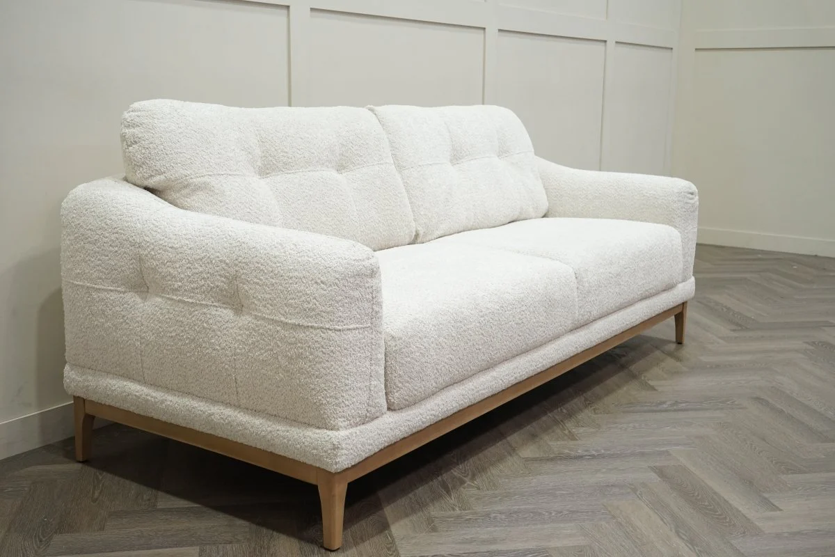 The Cosy Loft 3 Seater Sofa, Milky Pebble - Image 4
