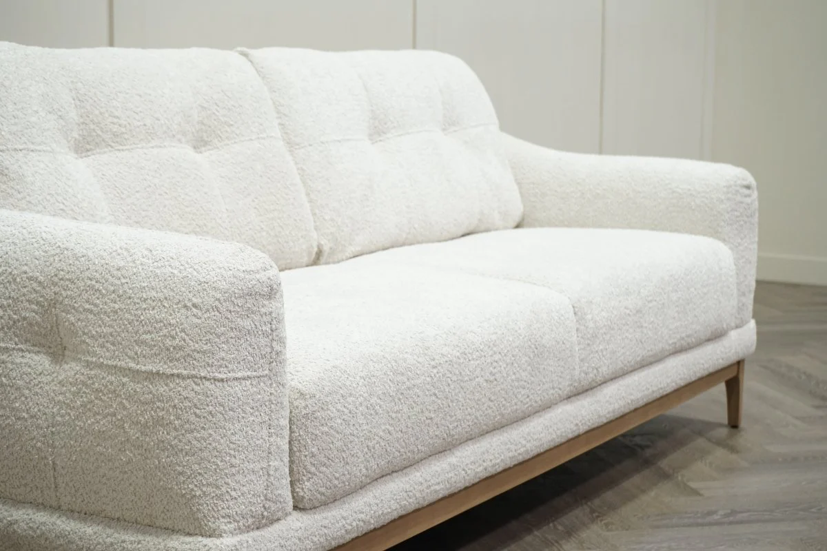 The Cosy Loft 3 Seater Sofa, Milky Pebble - Image 7