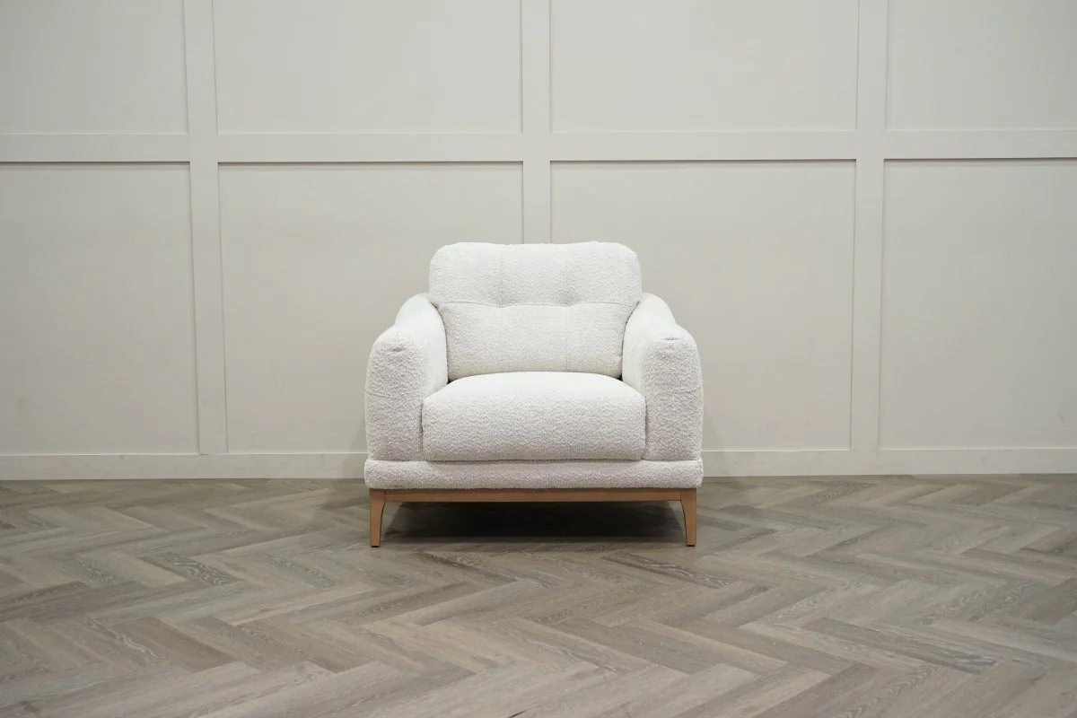 The Cosy Loft Armchair, Milky Pebble - Image 8